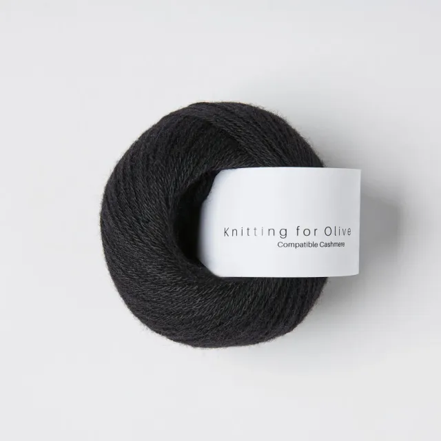Knitting for Olive Compatible Cashmere Wolle Licorice 25g