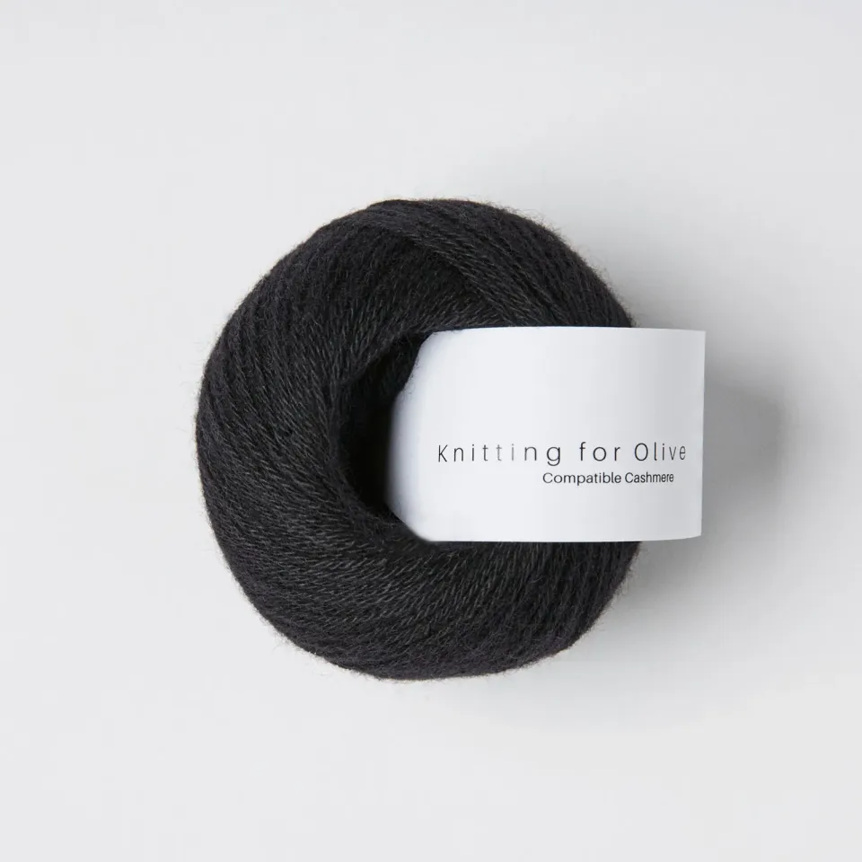 Knitting for Olive Compatible Cashmere Wolle Licorice 25g