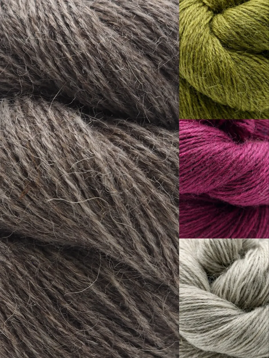 John Arbon Landmark Socks Strickset Exmoor 4-farbig