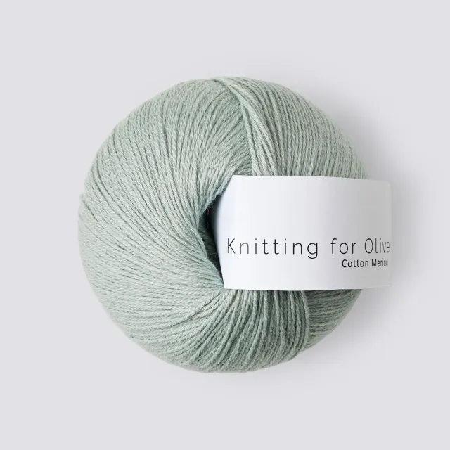 Knitting for Olive Cotton Merino Soft Mint Baumwollgarn Sommergarn