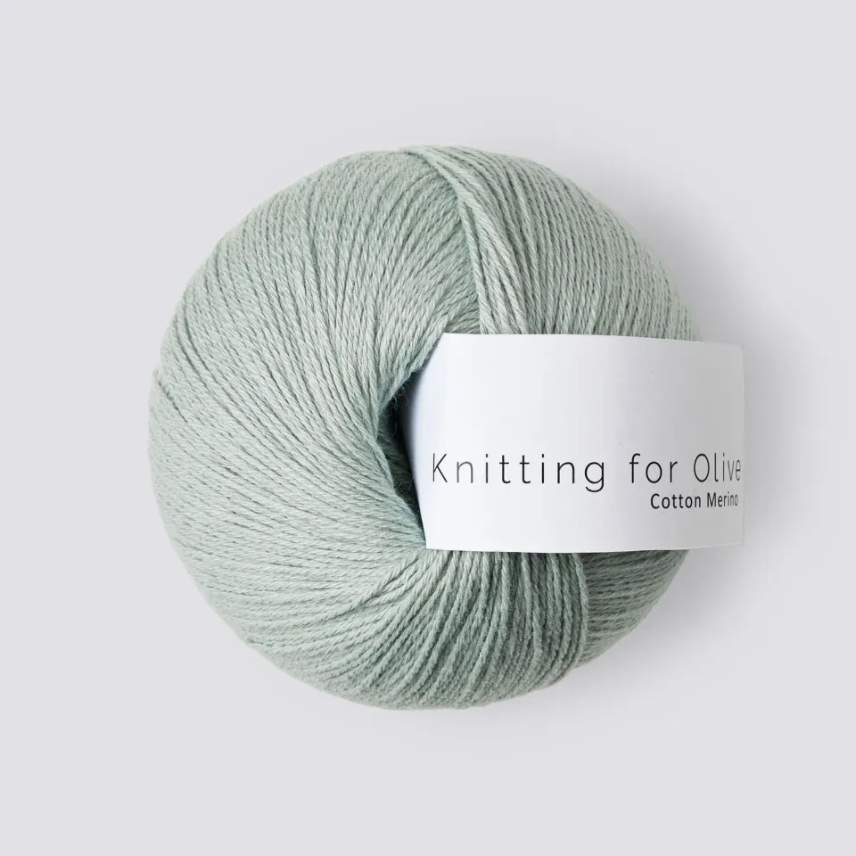 Knitting for Olive Cotton Merino Soft Mint Baumwollgarn Sommergarn