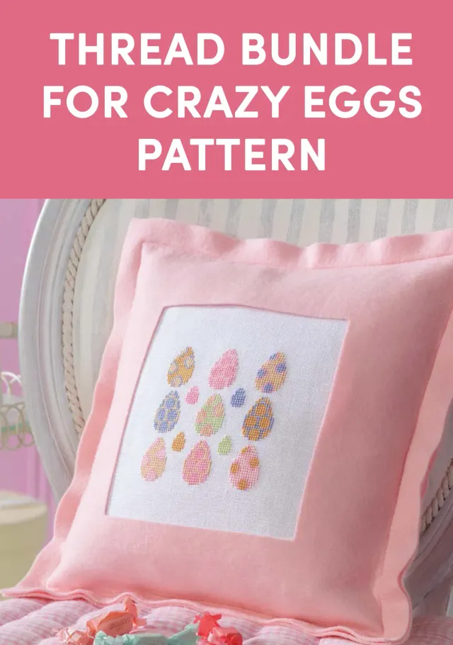 Anchor Crazy Eggs Stickgarn Set 6 Stränge