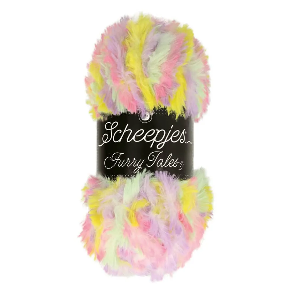 Scheepjes Furry Tales 977 Beauty Fellgarn 100g Plüsch