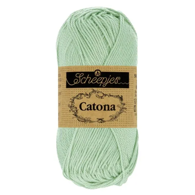 Scheepjes Catona 402 Silver Green Baumwollgarn 25g