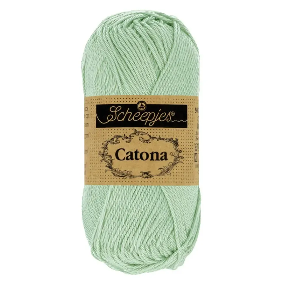 Scheepjes Catona 402 Silver Green Baumwollgarn 25g