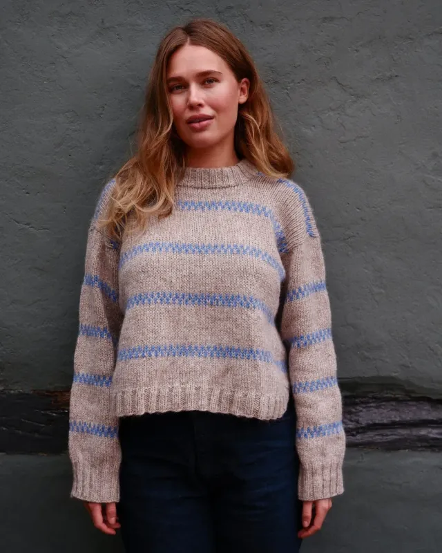 Knitting for Olive Lindgren Sweater Strickanleitung Deutsch Damen