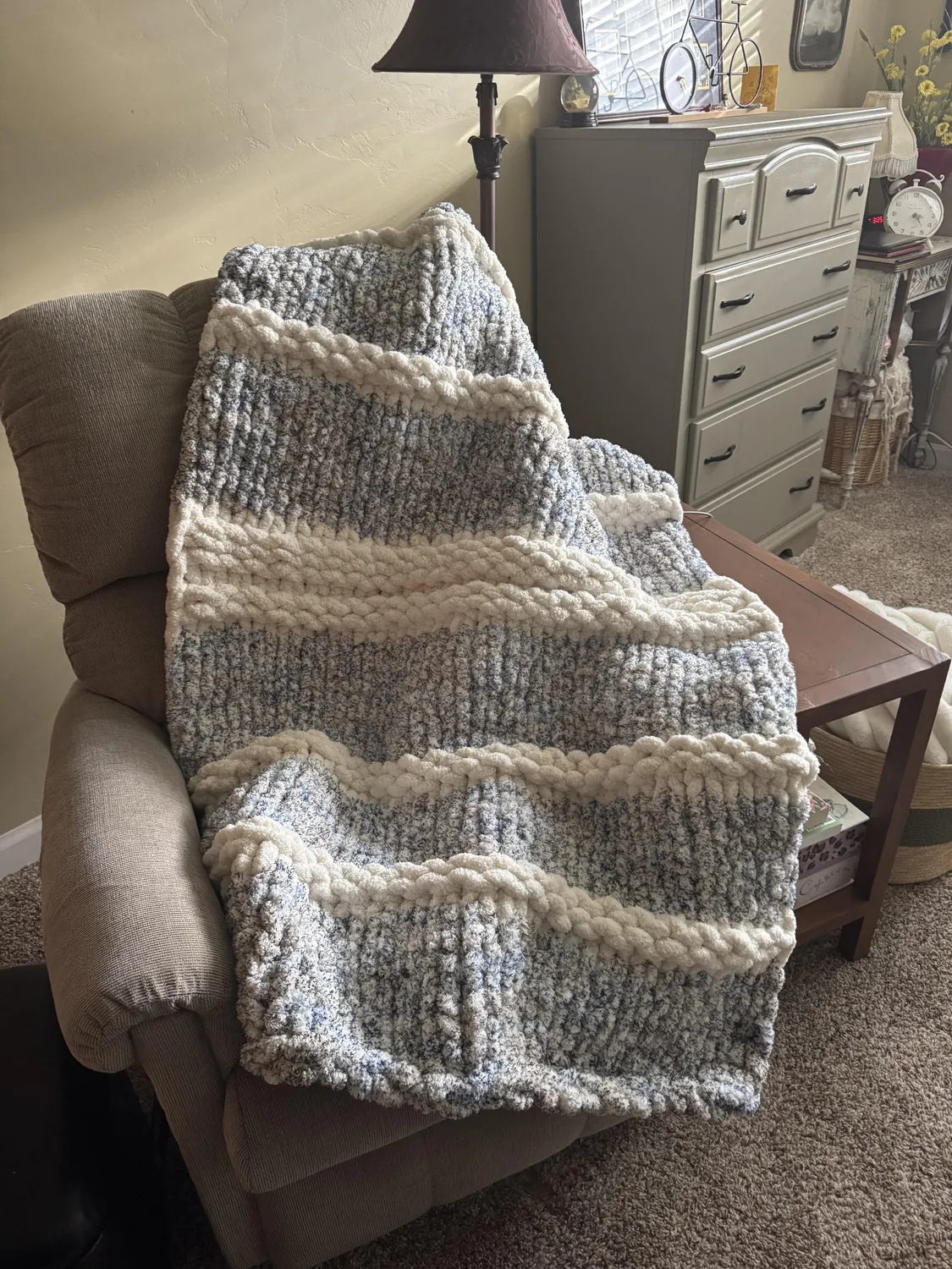 Bernat Blanket Extra Thick Cel-Este Wolle Milky Way 600g Jumbo