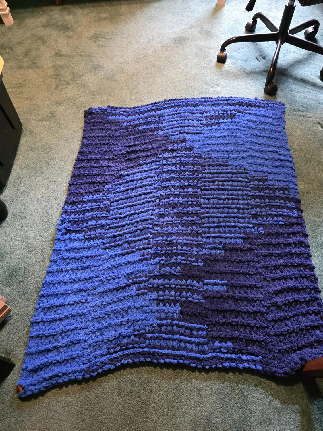Bernat Alize Blanket-EZ Stripes Schlaufenwolle Streifen