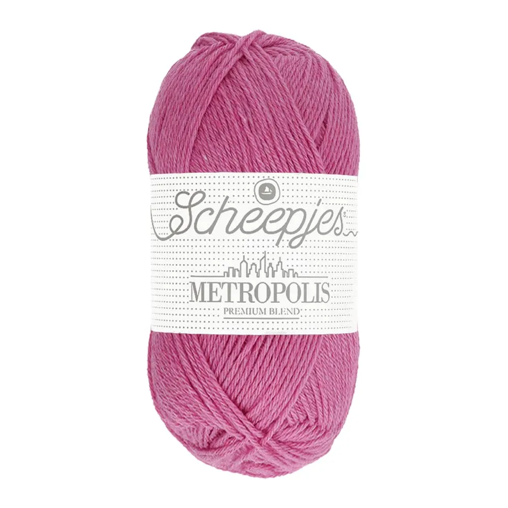 Scheepjes Metropolis Garn 50g Dubai rosa