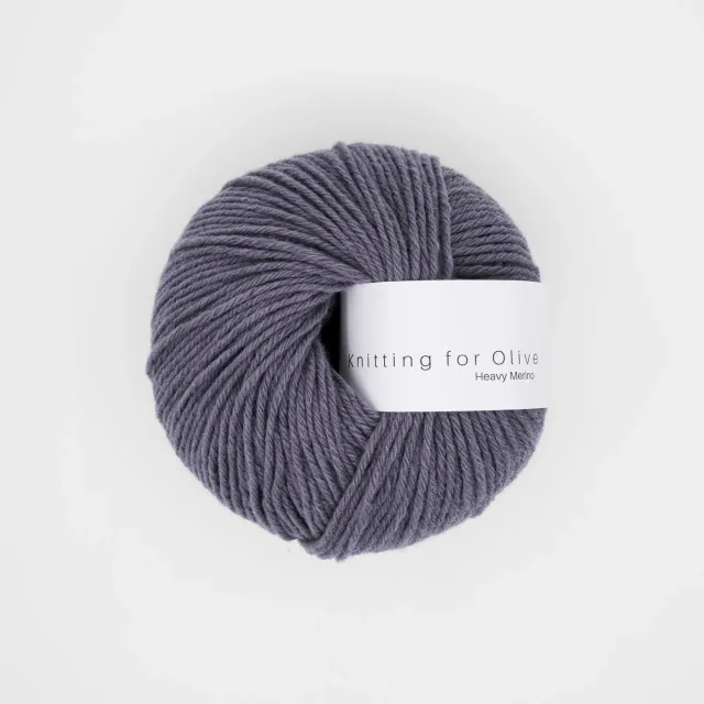 Knitting for Olive Heavy Merino Wolle Dusty Violette 50g