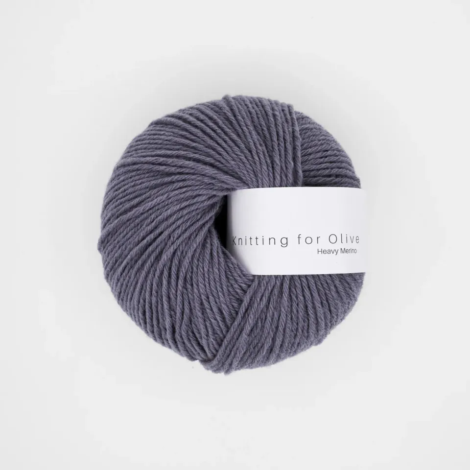 Knitting for Olive Heavy Merino Wolle Dusty Violette 50g
