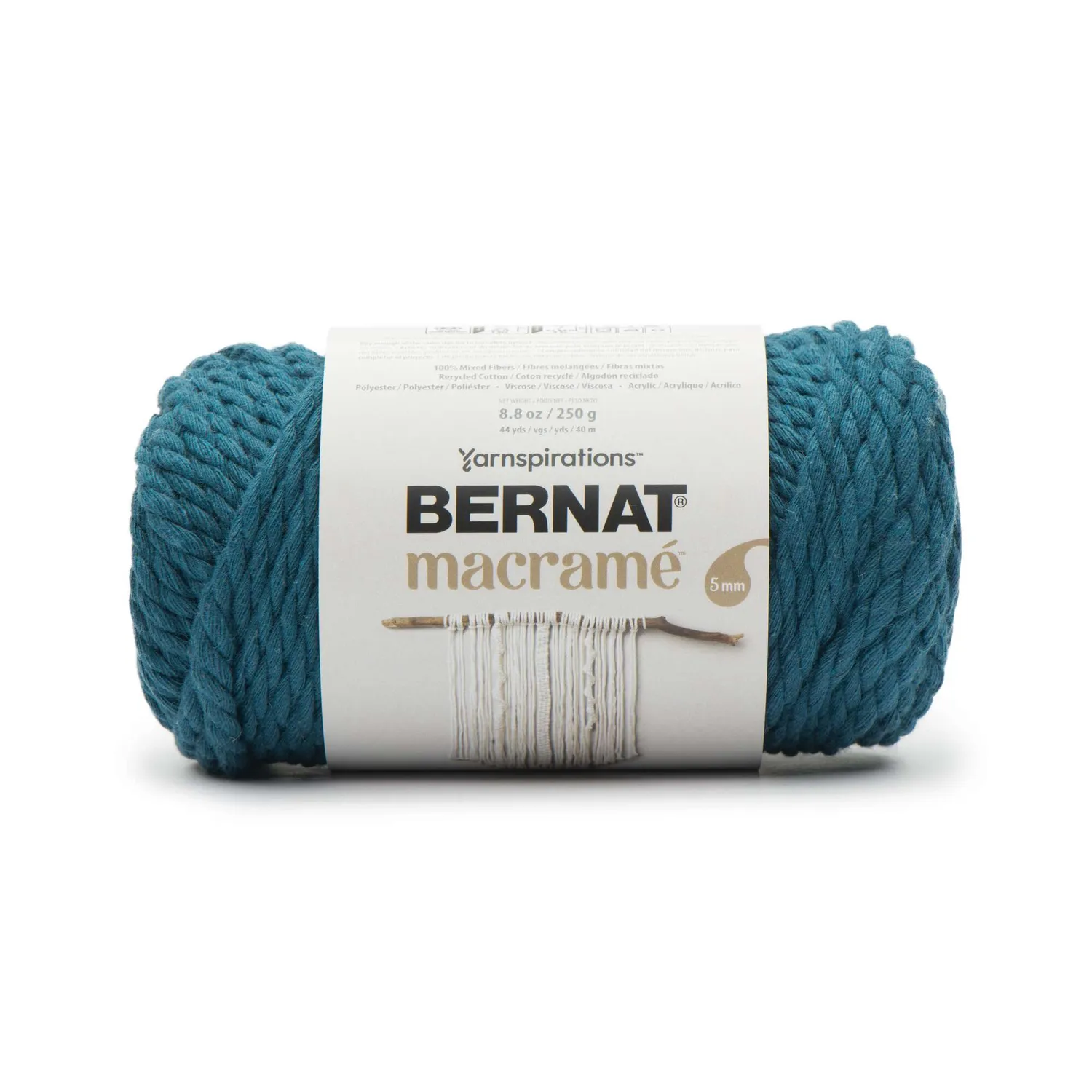 Bernat Macrame Makrameegarn Baumwollkordel Recycling