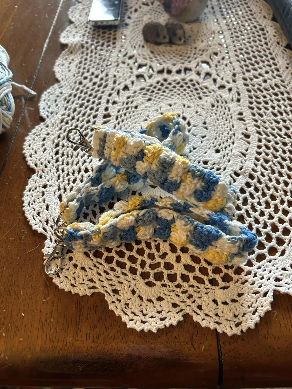 Bernat Handicrafter Cotton Baumwollgarn Lemon Swirl saugfähig