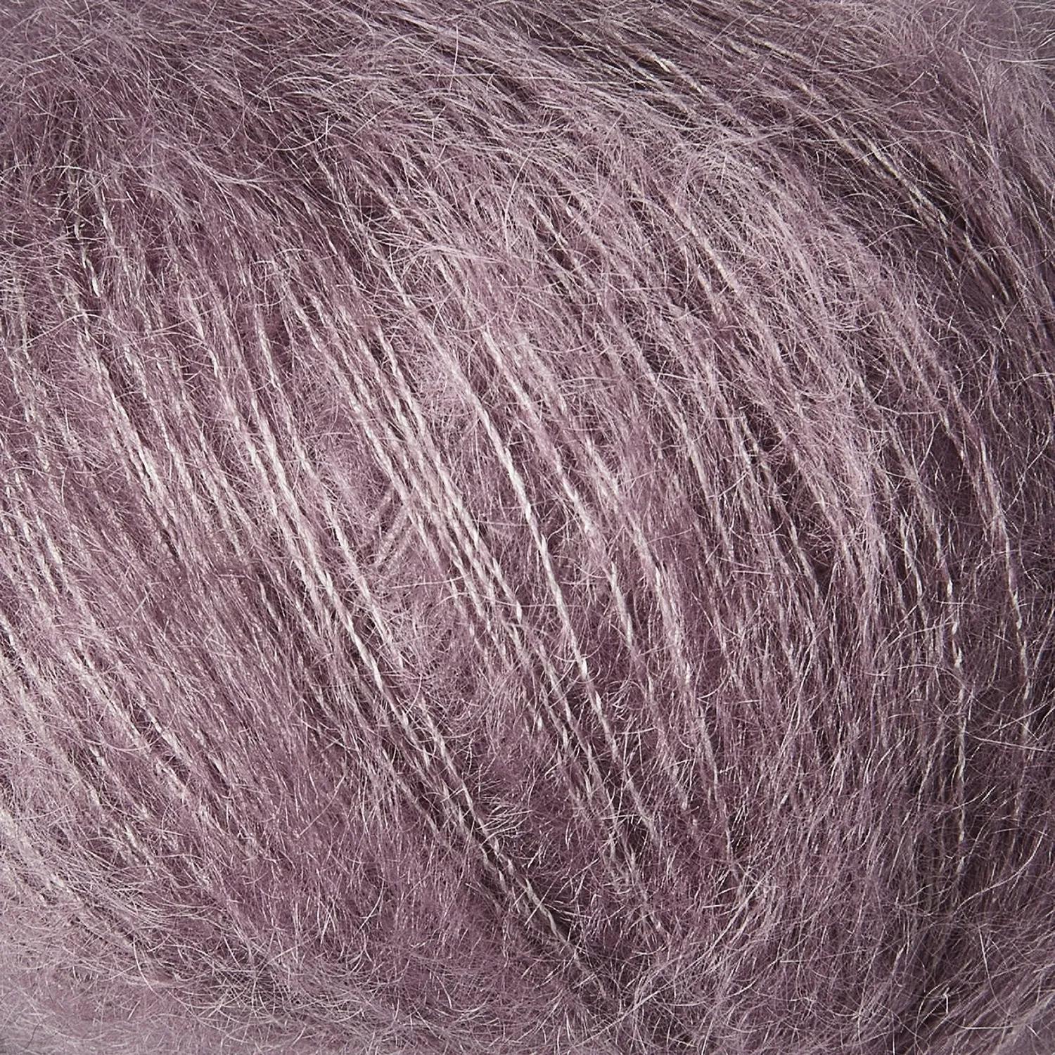 Knitting for Olive Soft Silk Mohair Wolle Artichoke Purple lila