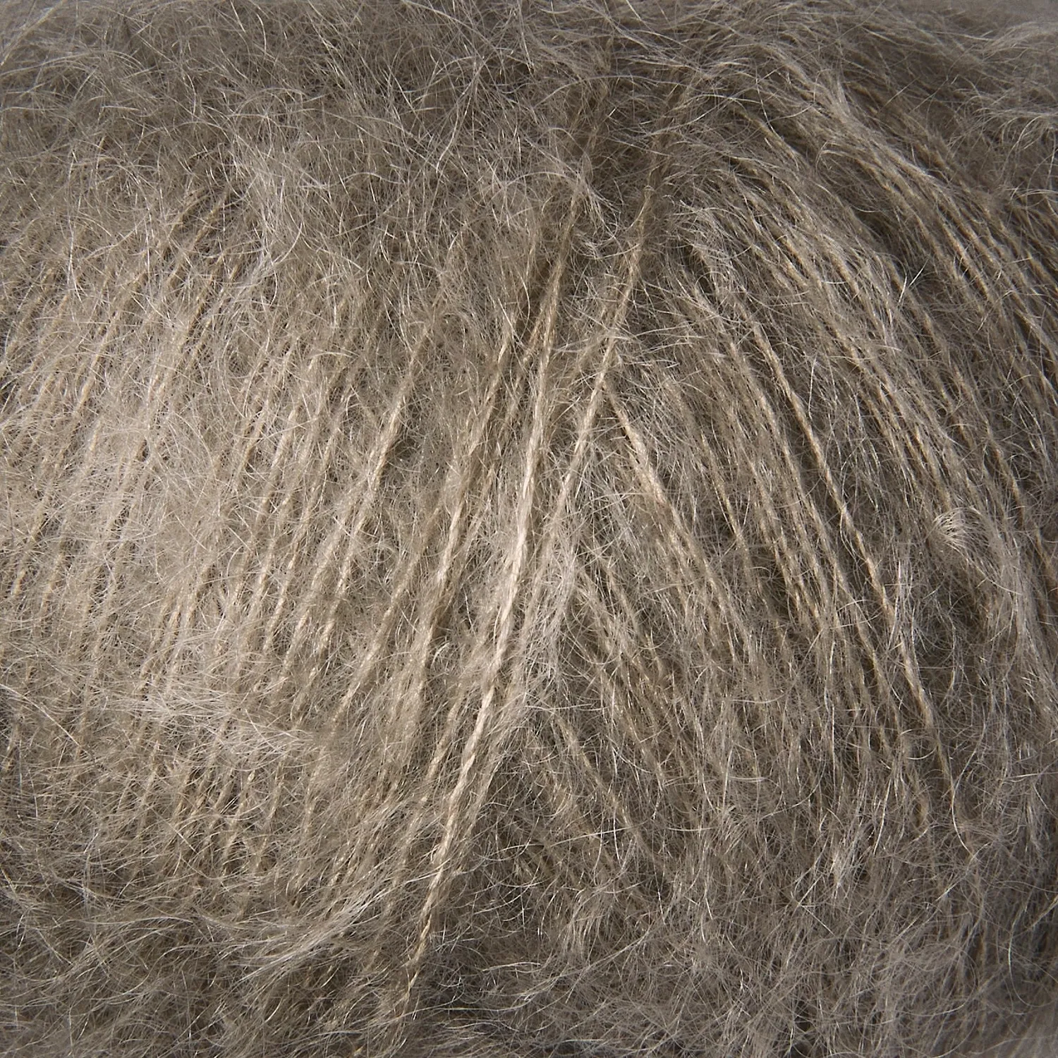 Knitting for Olive Soft Silk Mohair Cardamom 25g Braun