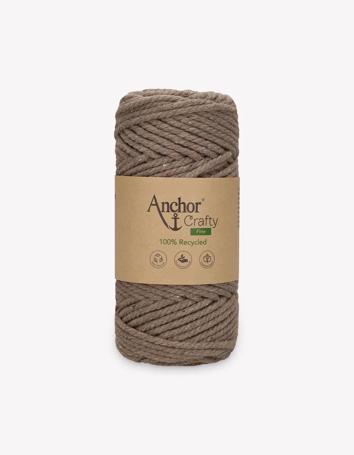 Anchor Crafty Fine Makrameegarn 250g 3mm recycelt