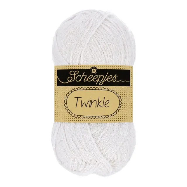 Scheepjes Twinkle Garn 901 1x50g Glitzer