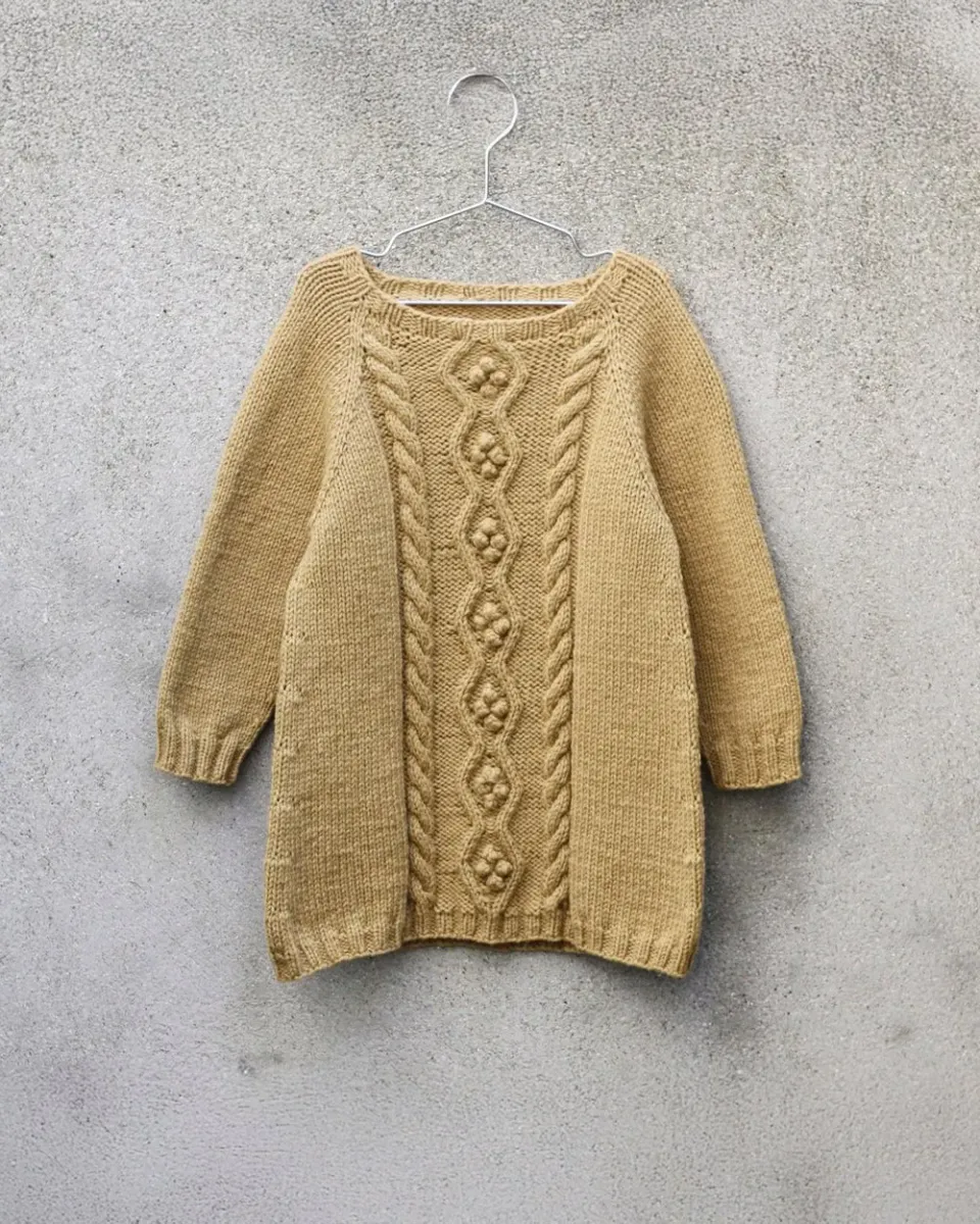 Knitting for Olive North Sea Dress Strickanleitung Zopf