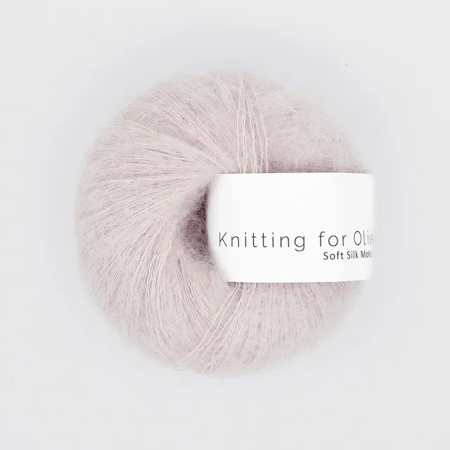 Knitting for Olive Soft Silk Mohair Beilauf Strawberry Milkshake