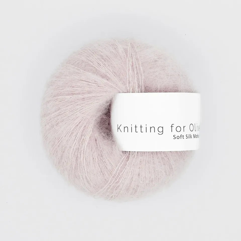 Knitting for Olive Soft Silk Mohair Beilauf Strawberry Milkshake
