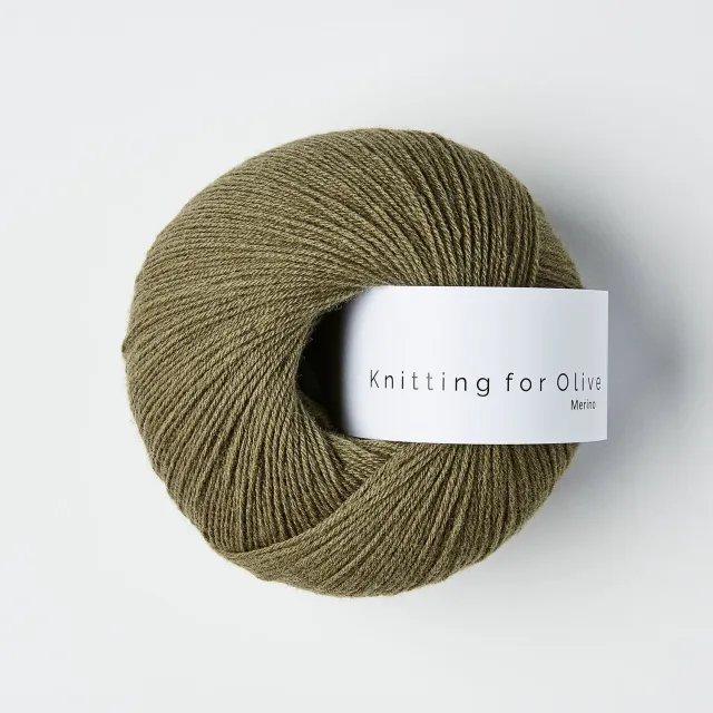 Knitting for Olive Merino Wolle Dusty Olive 50 g RWS
