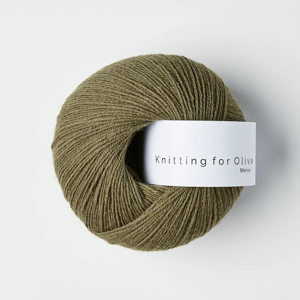 Knitting for Olive Merino Wolle Dusty Olive 50 g RWS
