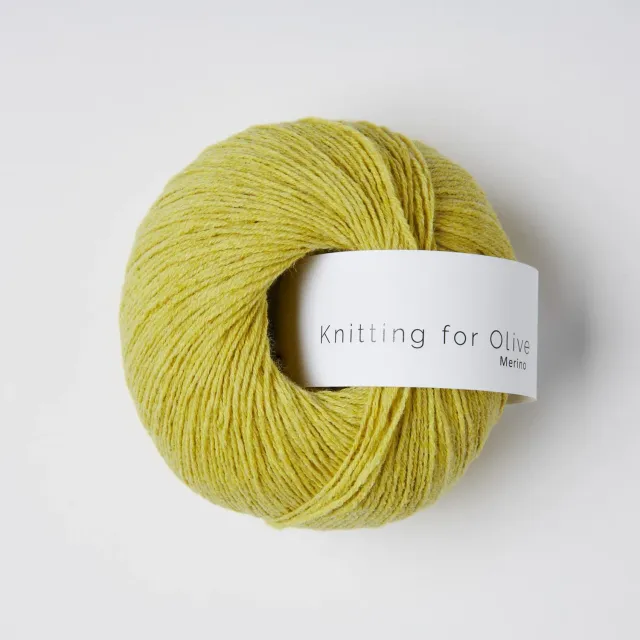 Knitting for Olive Merino Quince Merinowolle 50g gelb