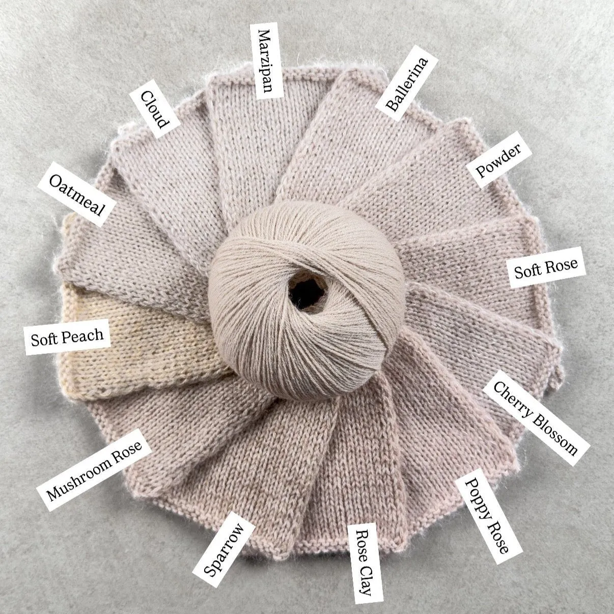 Knitting for Olive Merino Wolle Powder hellbeige