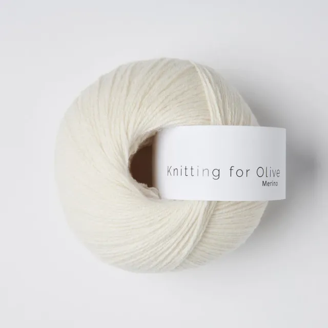 Knitting for Olive Merino Wolle Cream cremeweiß 250m