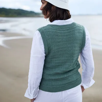 Rosy Green Wool River's Song Top Pattern English Download