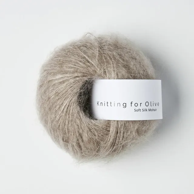 Knitting for Olive Soft Silk Mohair Garn Leinen 25 g
