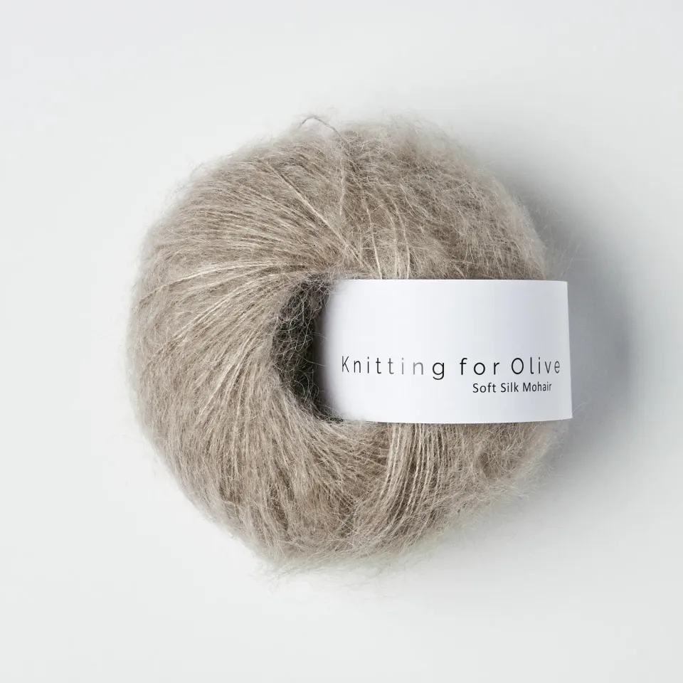 Knitting for Olive Soft Silk Mohair Garn Leinen 25 g