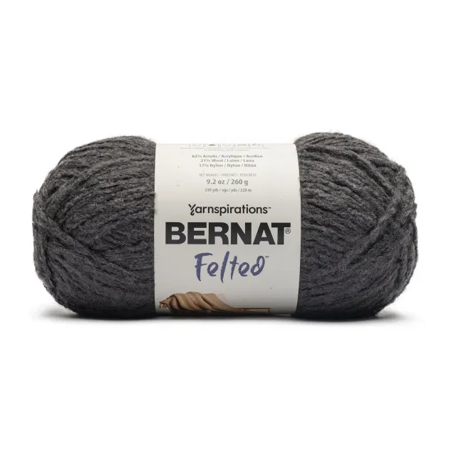 Bernat Felted Garn Acryl-Wollmischung dick flauschig