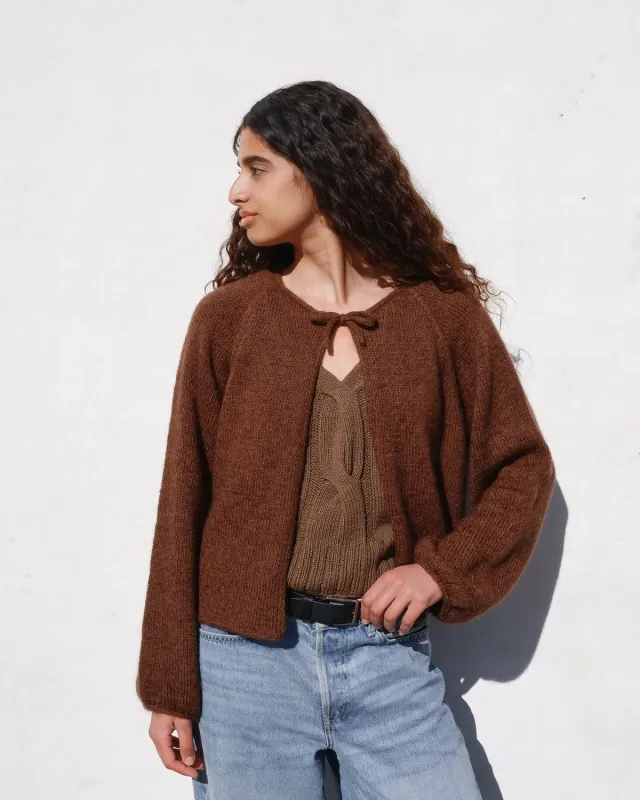 Knitting for Olive Audrey Cardigan Strickanleitung Damen