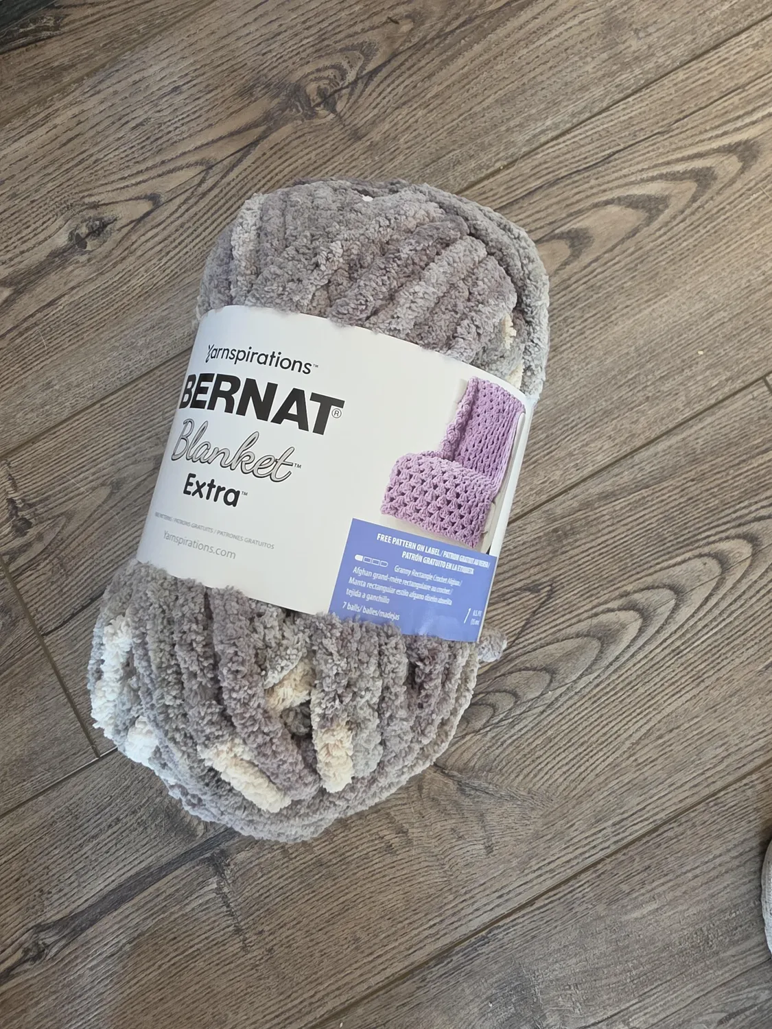 Bernat Blanket Extra Chenillegarn 300g Jumbo Weich