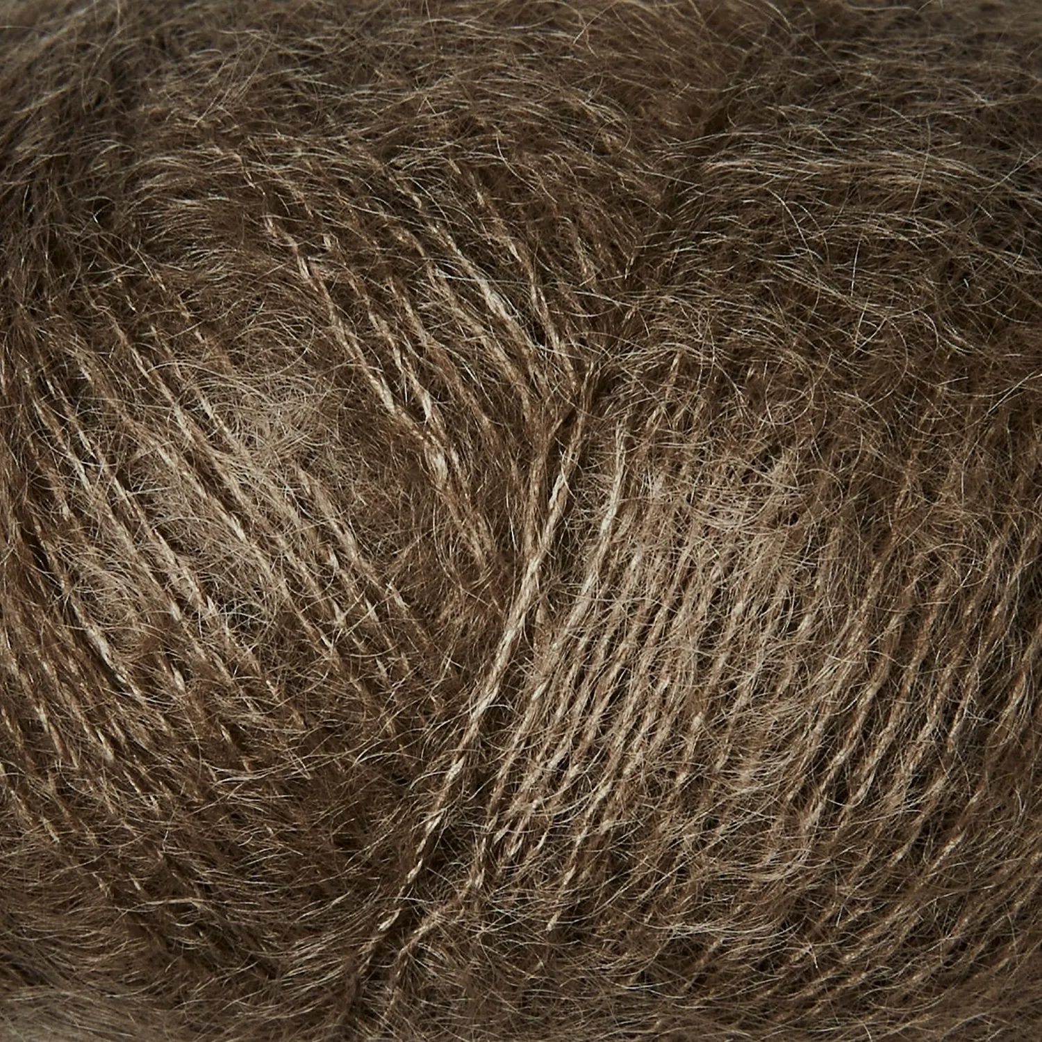 Knitting for Olive Soft Silk Mohair Bark Wolle 25g Mohair