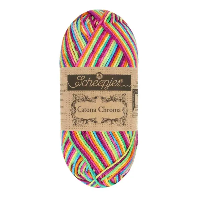 Scheepjes Catona Chroma 023 Häkelgarn Zinnia 50g