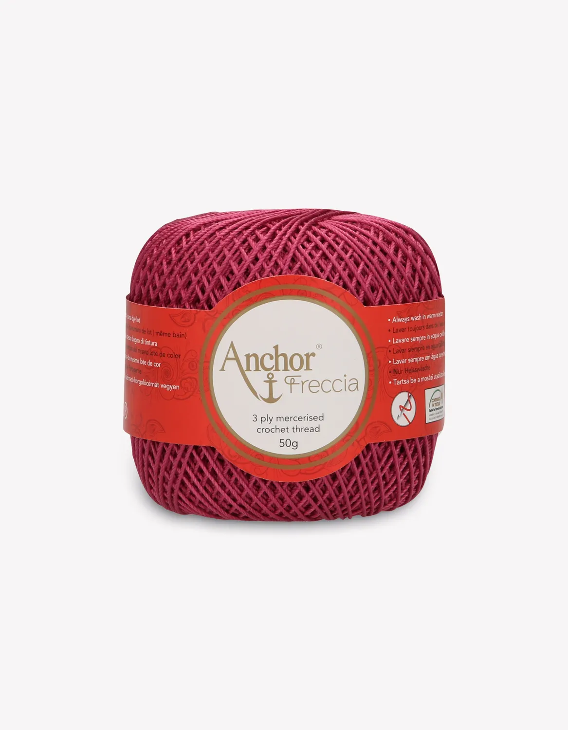 Anchor Freccia 6 Häkelgarn 50g Baumwolle mittelfein