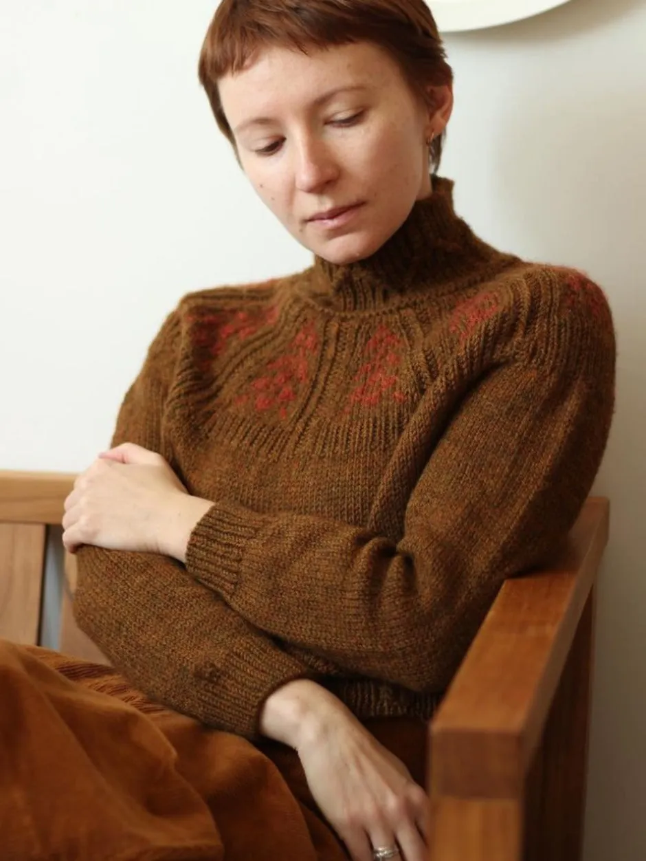 John Arbon Harvest Hues Grass Whispers Pullover Set