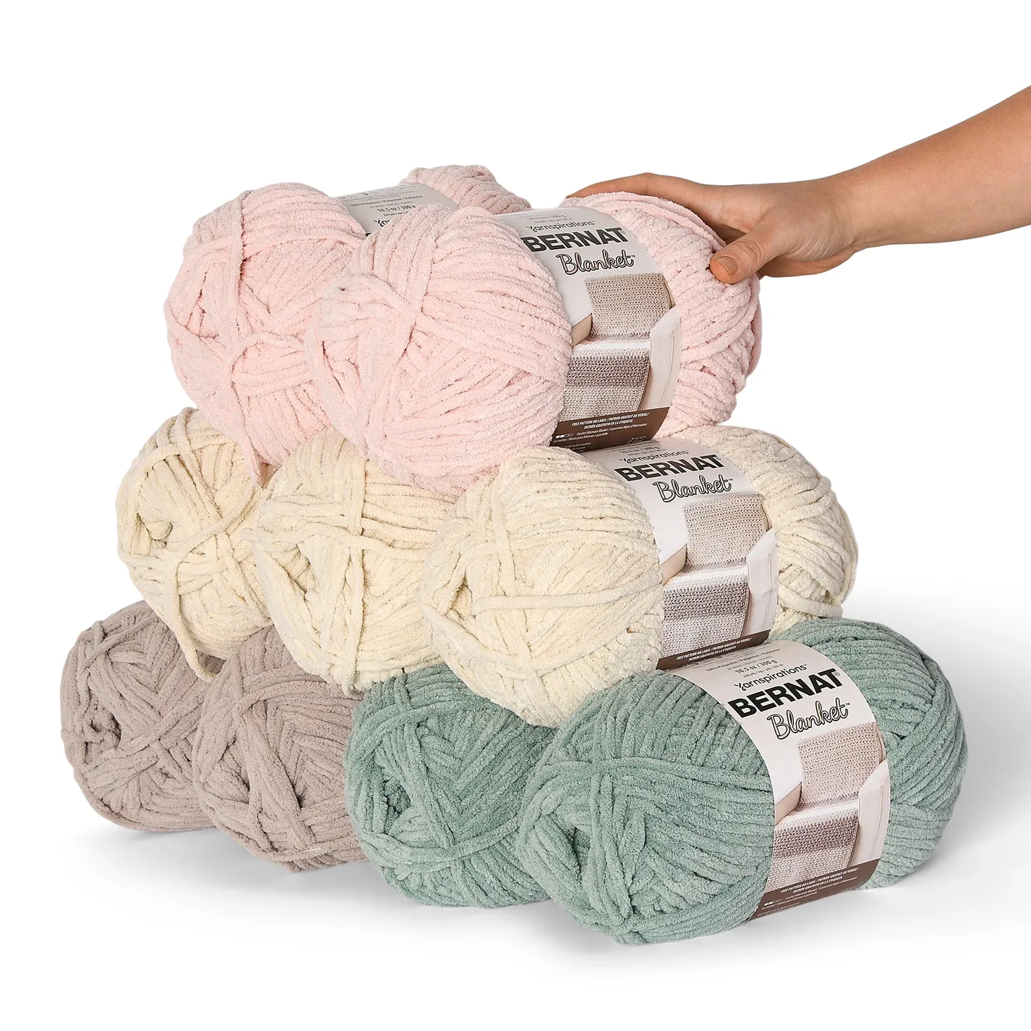 Bernat Blanket Sweet Treats Box Wollpaket 4 Knäuel