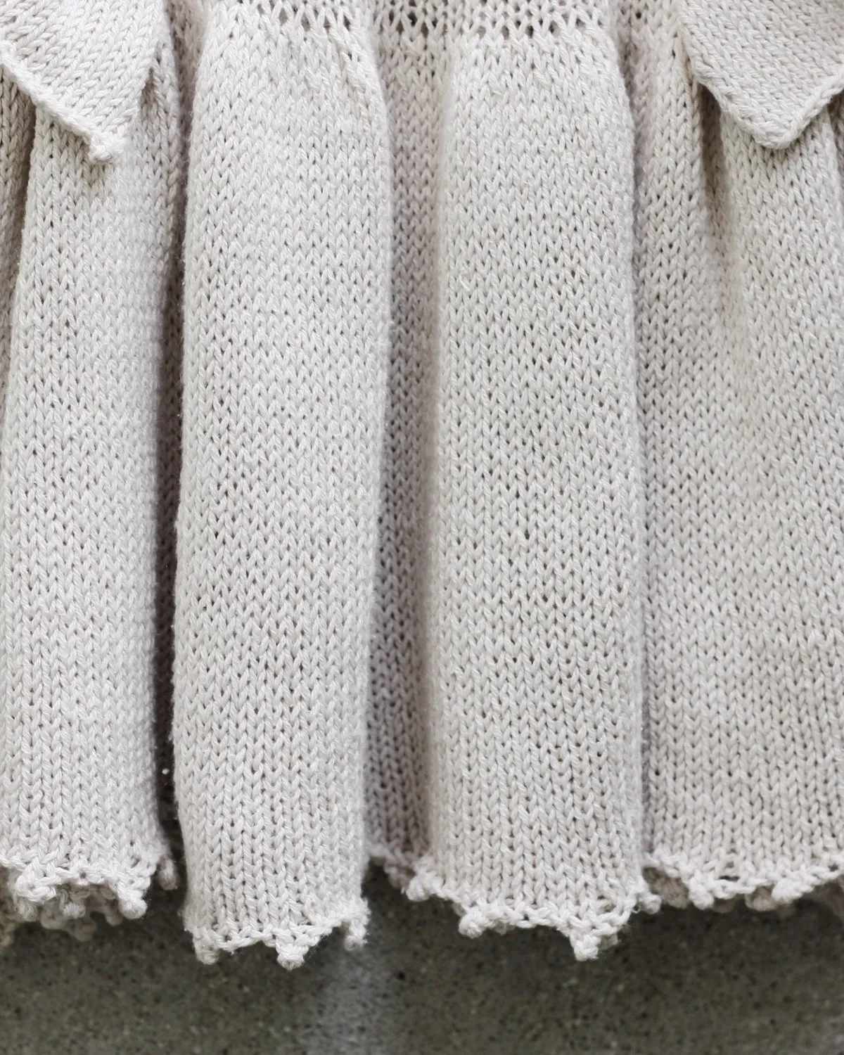 Knitting for Olive Bohemian Ruffle Top Anleitung Englisch Rüschen