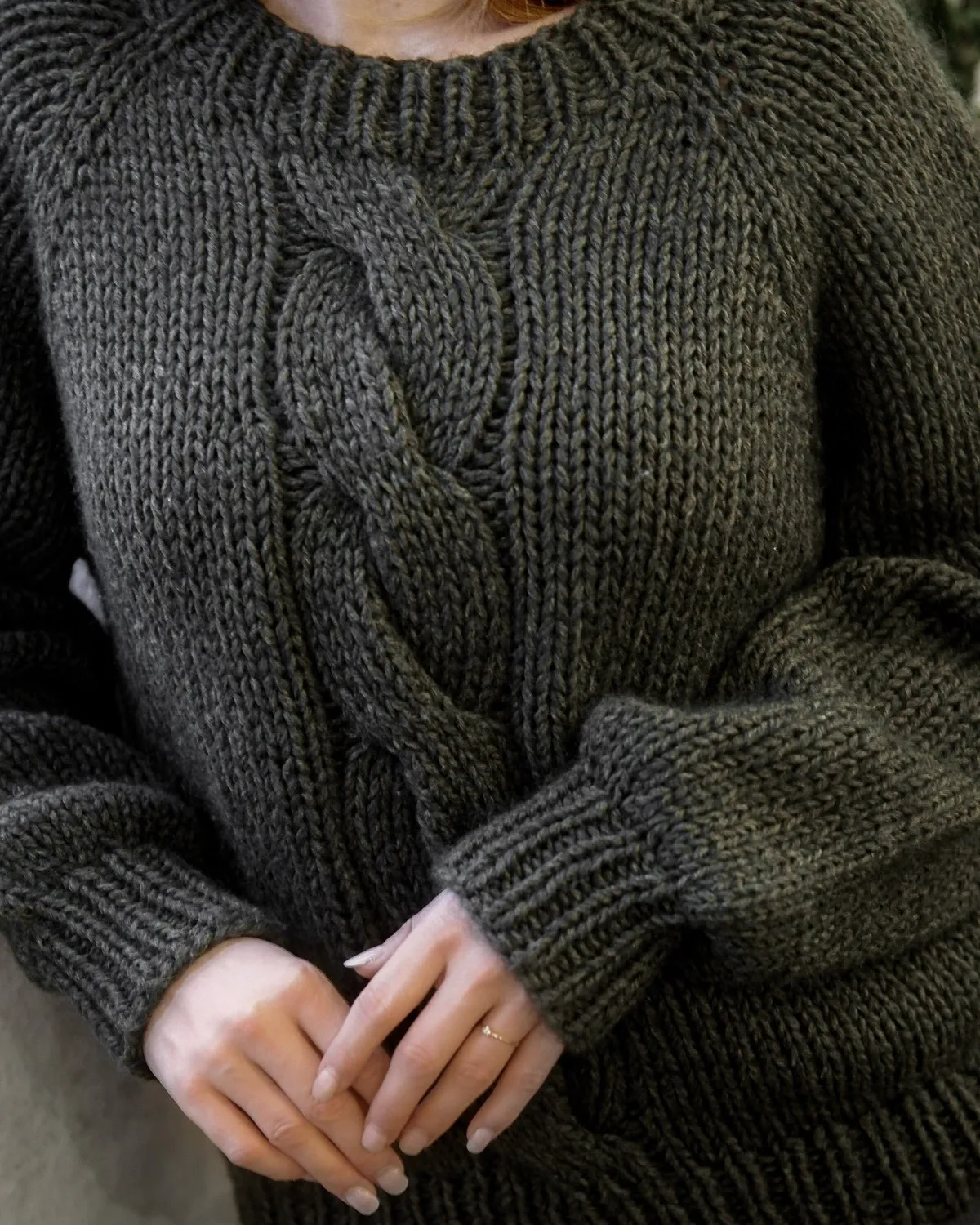 Knitting for Olive Morning Glory Sweater Anleitung deutsch