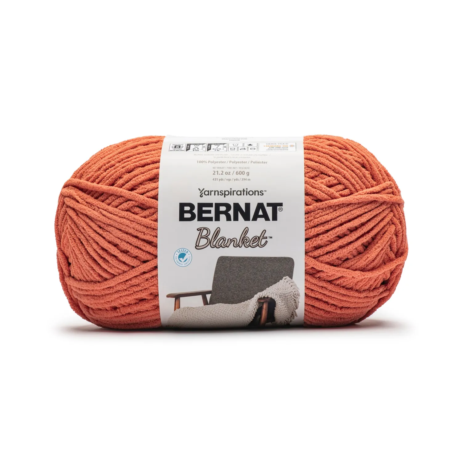 Bernat Blanket Wolle 600g XXL-Knäuel waschbar