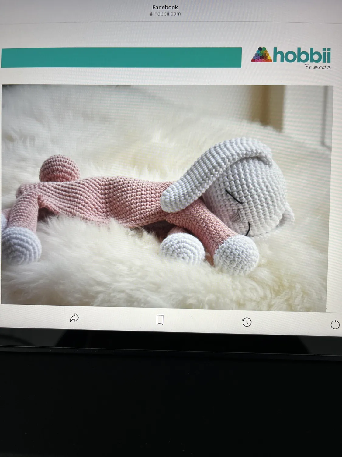Bernat Softee Baby Babygarn White leicht waschbar