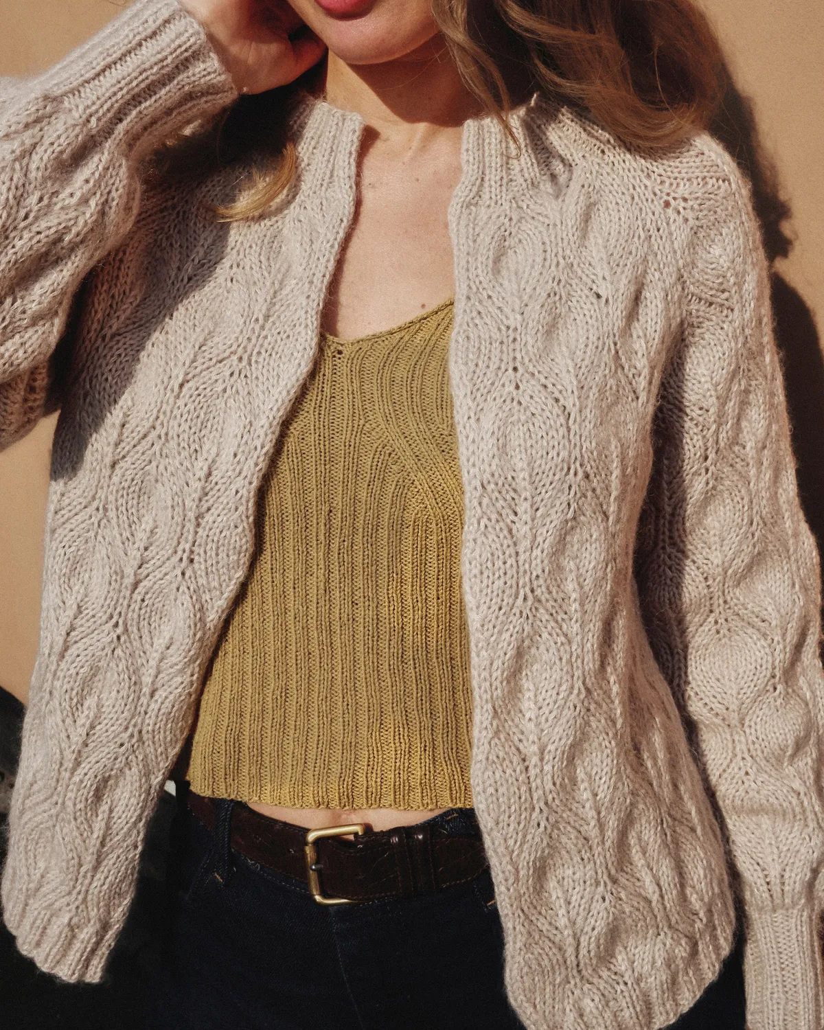 Knitting for Olive Olive Cardigan Strickanleitung Deutsch