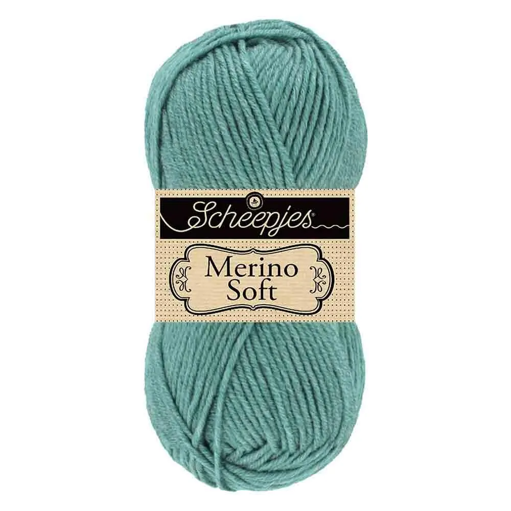 Scheepjes Merino Soft 649 Waterhouse Wolle 50g Merino
