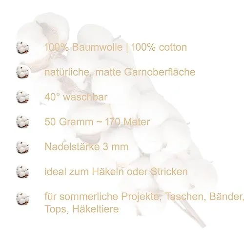 Scheepjes Cotton 8 Garn 649 Rosa 50g 170m Baumwolle
