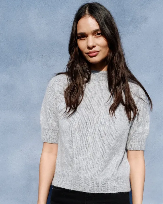 Knitting for Olive Carlie Tee Strickanleitung T-Shirt deutsch