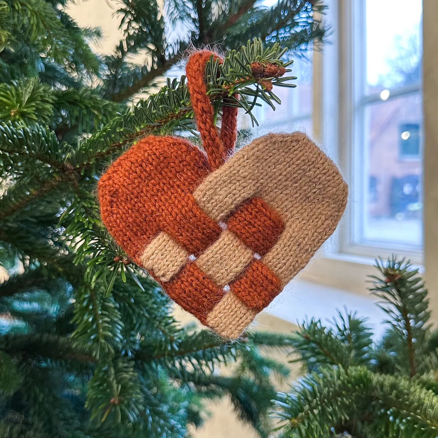 Knitting for Olive Olives Christmas Heart Anleitung Deutsch