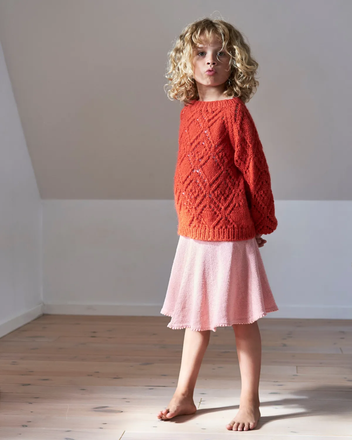 Knitting for Olive Clotilde Sweater Strickanleitung Kinder